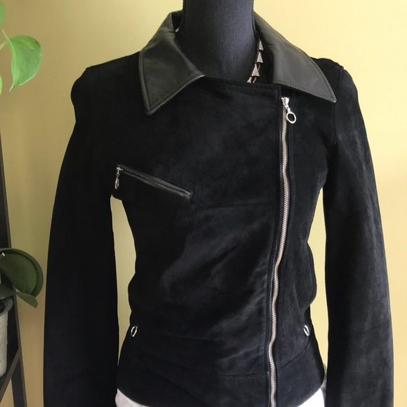 🔪Absolu suede black moto jacket🔪 - Picture 6 of 8